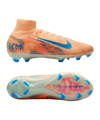 Nike Air Zoom Mercurial Superfly X Elite FG Kylian Mbappe Signature Orange F801