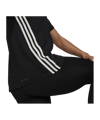 adidas Trainicons 3-Stripes T-Shirt Damen Schwarz - schwarz