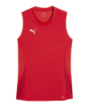 Débardeur PUMA teamGOAL femme rouge blanc F01 