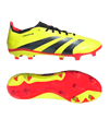 Chaussures de football adidas Predator League FG Energy Citrus jaune noir rouge
