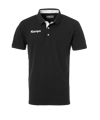 Kempa Prime Poloshirt Grau Schwarz F02
