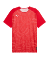 PUMA Teamjaws Graphic Ss Shooting Hemd Rot F03