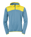 Kempa Ekotion 2.0 Quarter Sweatshirt Blauw F14  