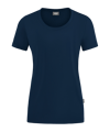 JAKO Organic Stretch T-Shirt Damen Blau F900