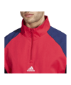adidas Ajax Amsterdam Icon Tracktop Jacke Rot - rot