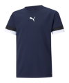PUMA teamRISE Trikot Kids Dunkelblau F06