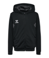 Veste à capuche Hummel AUTHENTIC PL enfants noirs F2001