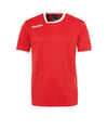 Kempa Curve Maillot T-shirt Rouge Blanc F02 