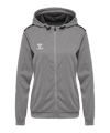 Hummel AUTHENTIC PL giacca con cappuccio  donna grigio F2006