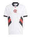 adidas CR Flamengo Icon Trikot Weiss - weiss