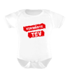 TSV Schopfloch Baby Strampler Vorwärts R Weiss