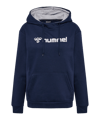 Hummel Mover Cotton Hoody Dames Blauw K7026 