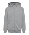 Hummel GO 2.0 Kapuzenjacke Kids Grau F2006