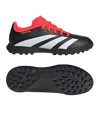 adidas Predator League TF Kids Solar Energy Zwart Wit Rood