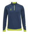 Hummel hmlLEAD HalfZip Sweatshirt Blau F7642
