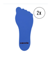 Cawila Marker-System Fuss 21cm 4er Set Blau