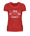 Tsvsho T Shirt Vorwärts X donna rosso