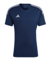 adidas Tiro 23 maglietta blu bianco 