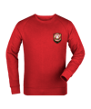 11ts Academy Sweatshirt Brustlogo Rot