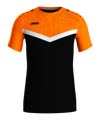 JAKO Icon t-shirt nero arancio F807 