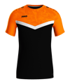 JAKO Iconic T-Shirt Schwarz Orange F807