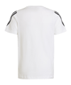 adidas Future Icon T-Shirt Kids Weiss Schwarz - weiss
