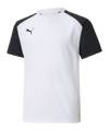 Maillot de football PUMA teamPACER enfants blanc noir F04