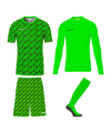 uhlsport Progressive Torwart Set Trikot Set Grün F72