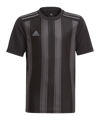 adidas Striped 21 Shirt Kids Zwart Grijs  