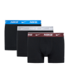 Nike Cotton Stretch Trunk 3er Pack Caleçon boxer Noir C4HS