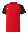 PUMA teamPACER shirt kids rood zwart F01 