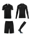 Uhlsport Reaction set da portiere bambini nero grigio F01