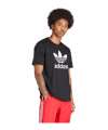 adidas Originals Adicolor Trefoil T-Shirt Schwarz - schwarz