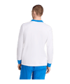 adidas Real Madrid Icon Long Sleeve Polo Weiß - weiss