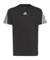 adidas Future Icon T-Shirt Kids Schwarz Weiss - schwarz