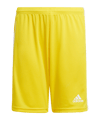 adidas Squadra 21 Short Kids giallo bianco 