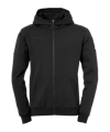 Kempa Status Kapuzenjacke Schwarz F01