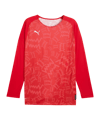 PUMA Teamjaws Graphic Ls Shooting Chemise Rouge C03