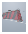 Cawila PRO Tornetz PPM 4MM M120 | 7,50 x 2,50m | 0,8 x 2,0m rot/schwarz