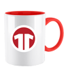11Teamsports tazza logo Rubin Red 