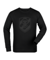 11ts Academy Sweatshirt Allblack Schwarz