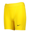 Short Nike Pro Strike femmes jaune noir F719 