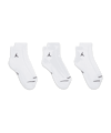 Jordan Everyday Ankle Socken 3er Pack Weiss F100