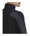 adidas Future Icons Fleece Trainingsjacke Schwarz - schwarz