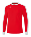 Erima Retro Star LA shirt lange mouw rood wit 