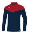 JAKO Champ 2.0 Ziptop Sweatshirt Blauw K091 