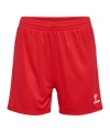 hummel Essential Pantaloncini Donna Rosso C3062