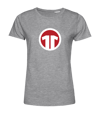 11teamsports Logo T-Shirt donna grigio 