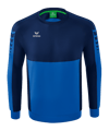 Erima Six Wings Sweatshirt Kids Blau Dunkelblau