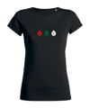 FC Augsburg T-Shirt Dreier Dames Zwart  